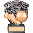 Mini Utopia Gold Boot Ball 10cm