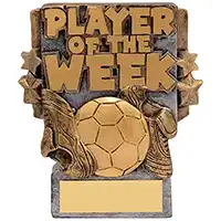 Player of the Week Gold 10.5cm