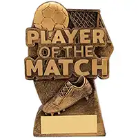 Player of the Match Gold 12cm