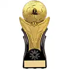 Victory Strike Gold Football Trophy 16cm