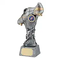 Silver Gold Football Boot Award 165mm