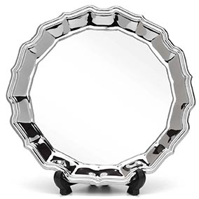 Silver Chippendale Salver 15cm