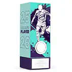 Teal Geo Male Coach's Player