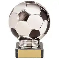 Silver/Black Valiant Legend Football Award 115mm