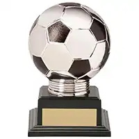 Silver/Black Valiant Legend Football Award 130mm
