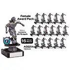 Silver Female Team Pack 150mm