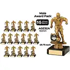 Gold Male Team Pack 150mm