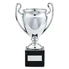 Legend Silver Football Cup 180mm