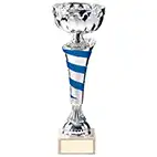 Eternity Cup Silver & Blue 270mm