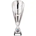 Rising Stars Deluxe Plastic Lazer Cup Silver 305mm