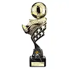 Gold Innov8 Football Trophy 230mm