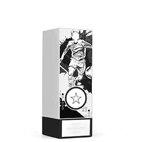 White Mini Geo Male Footballer Trophy 125mm