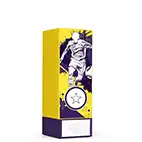 Yellow Mini Geo Male Footballer Trophy 125mm